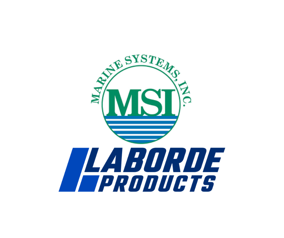 marine systems inc logo and laborde products logo
