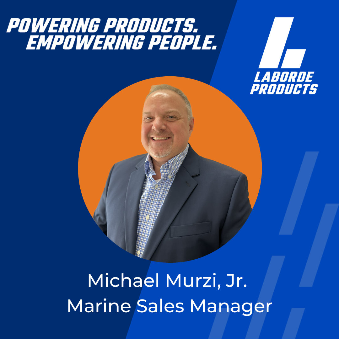Michael Murzi, Jr. Sales Manager of Laborde Products
